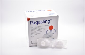 Pagasling® Tupfer Wundtupfer pflaumengroß steril Gr. 3 Karton á 20x4 Stück