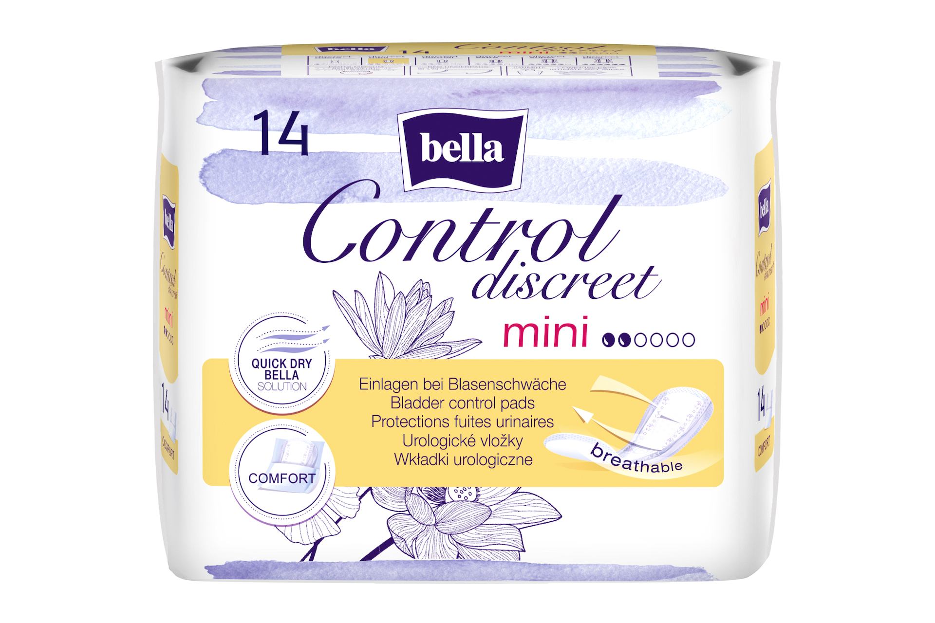 bella Control Discreet Inkontinenz-Einlagen