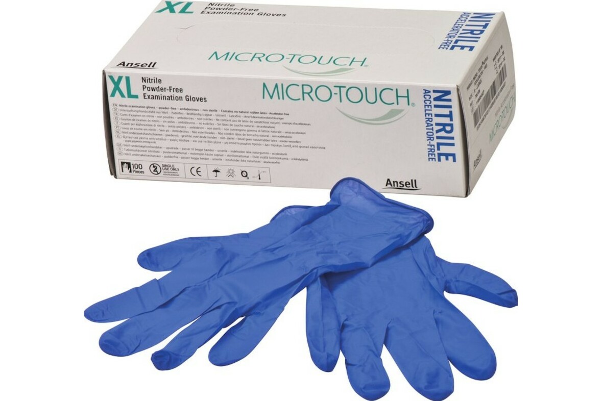 MICRO-TOUCH® Nitrile Accelerator-Free Untersuchungshandschuhe