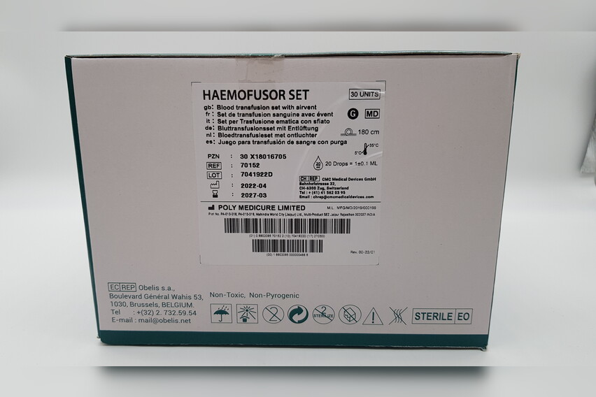 Fresenius Haemofuser Set