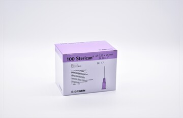 B.Braun Sterican Einmalkanülen Injektionskanüle 24G 0,55x25 100 Stück