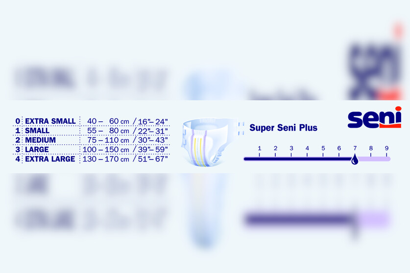 Super Seni Plus Inkontinenzhose für Erwachsene