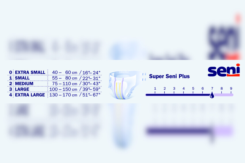 Super Seni Plus Inkontinenzhose Windel für Erwachsene Medium Gr. 2 10 Stück