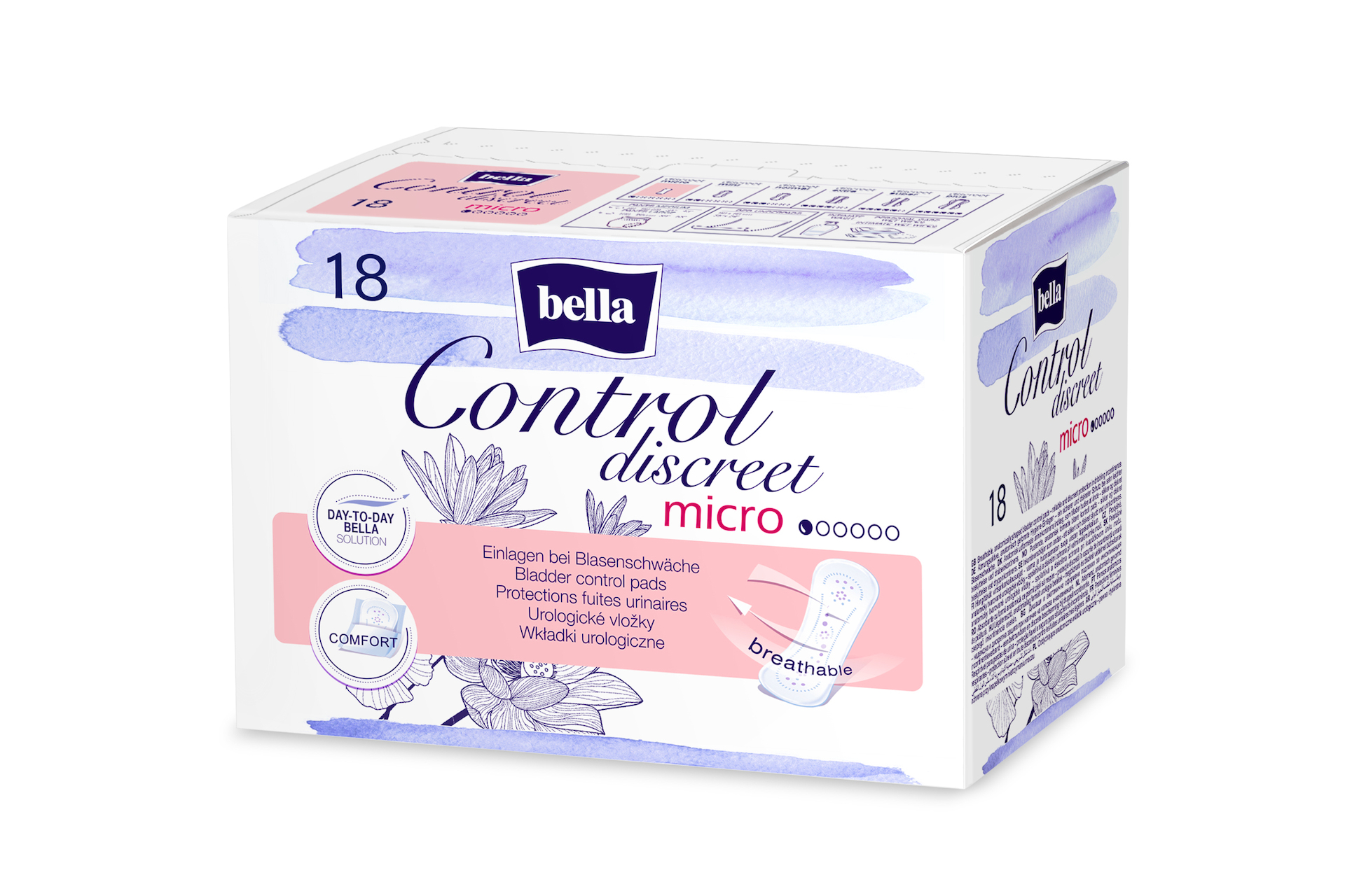 bella Control Discreet Inkontinenz-Einlagen