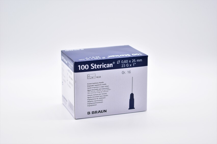 B.Braun Sterican Einmalkanüle 23G 0,60x25