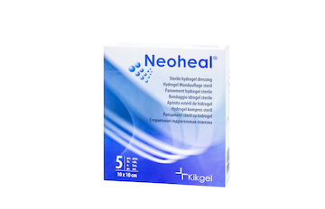Hydrogel-Wundauflage NEOHEAL 10x10 (5 Stück)