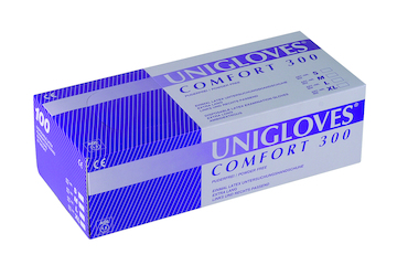Einmalhandschuhe Latexhandschuhe Unigloves Comfort 300 unsteril