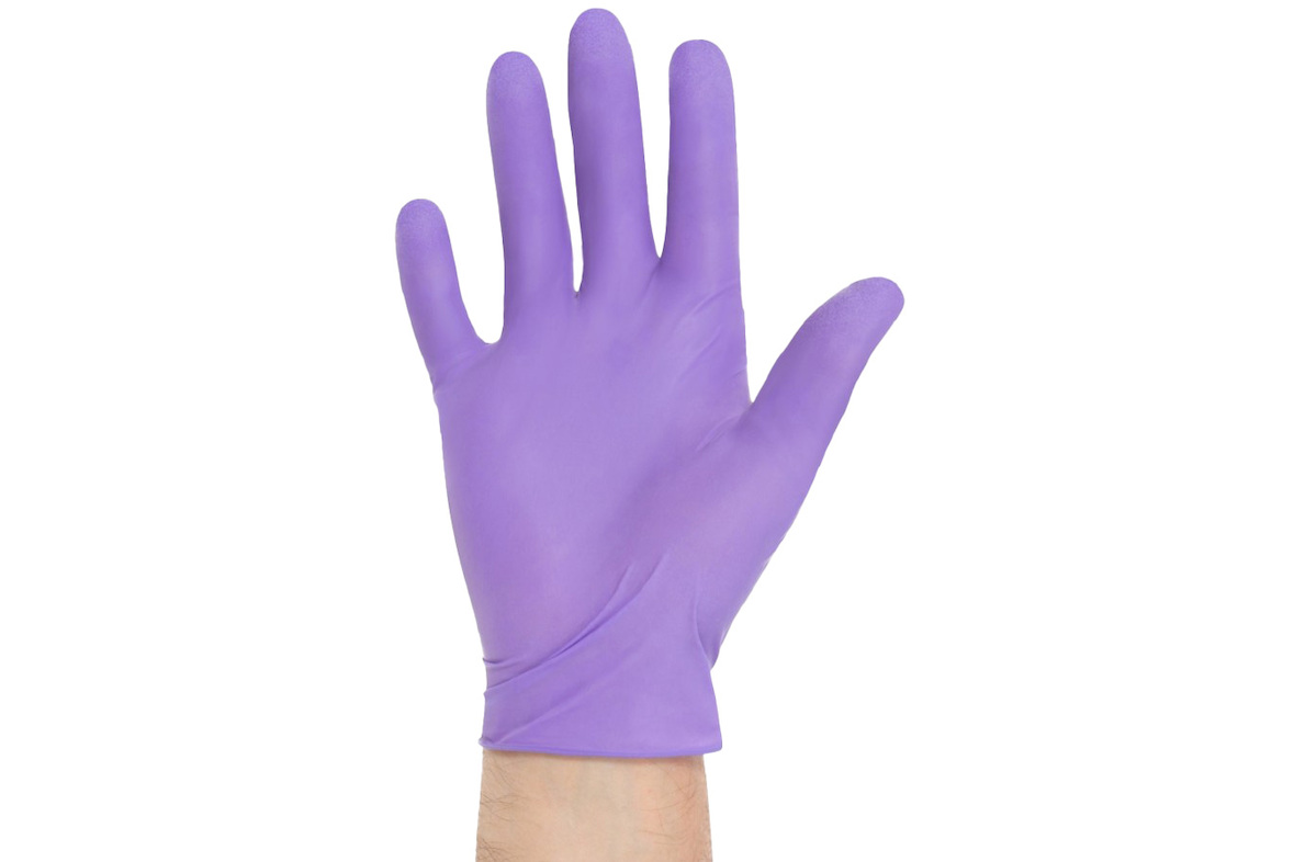 Purple Nitrile-XTRA Untersuchungshandschuh