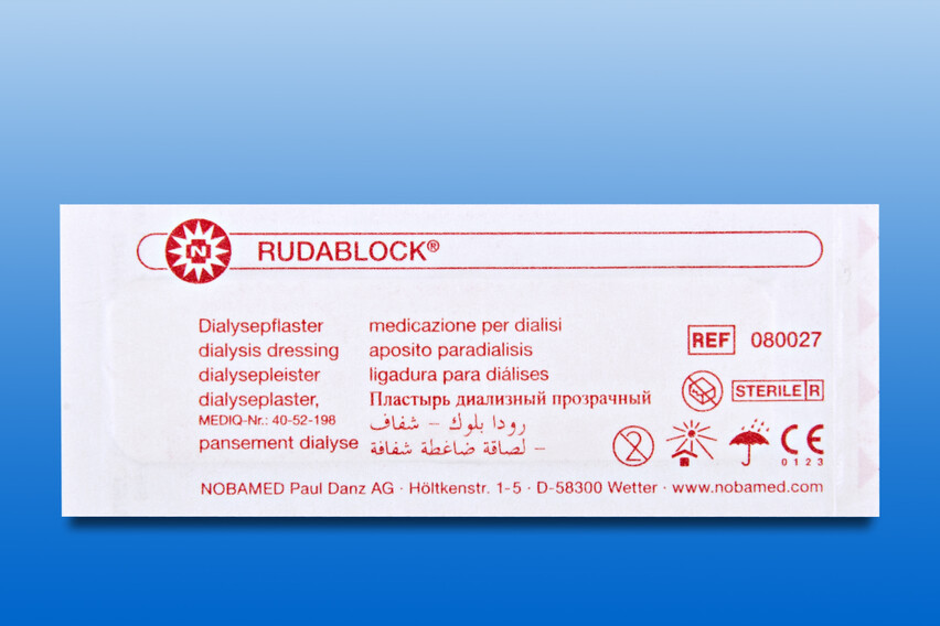 RUDABLOCK® Dialysepflaster