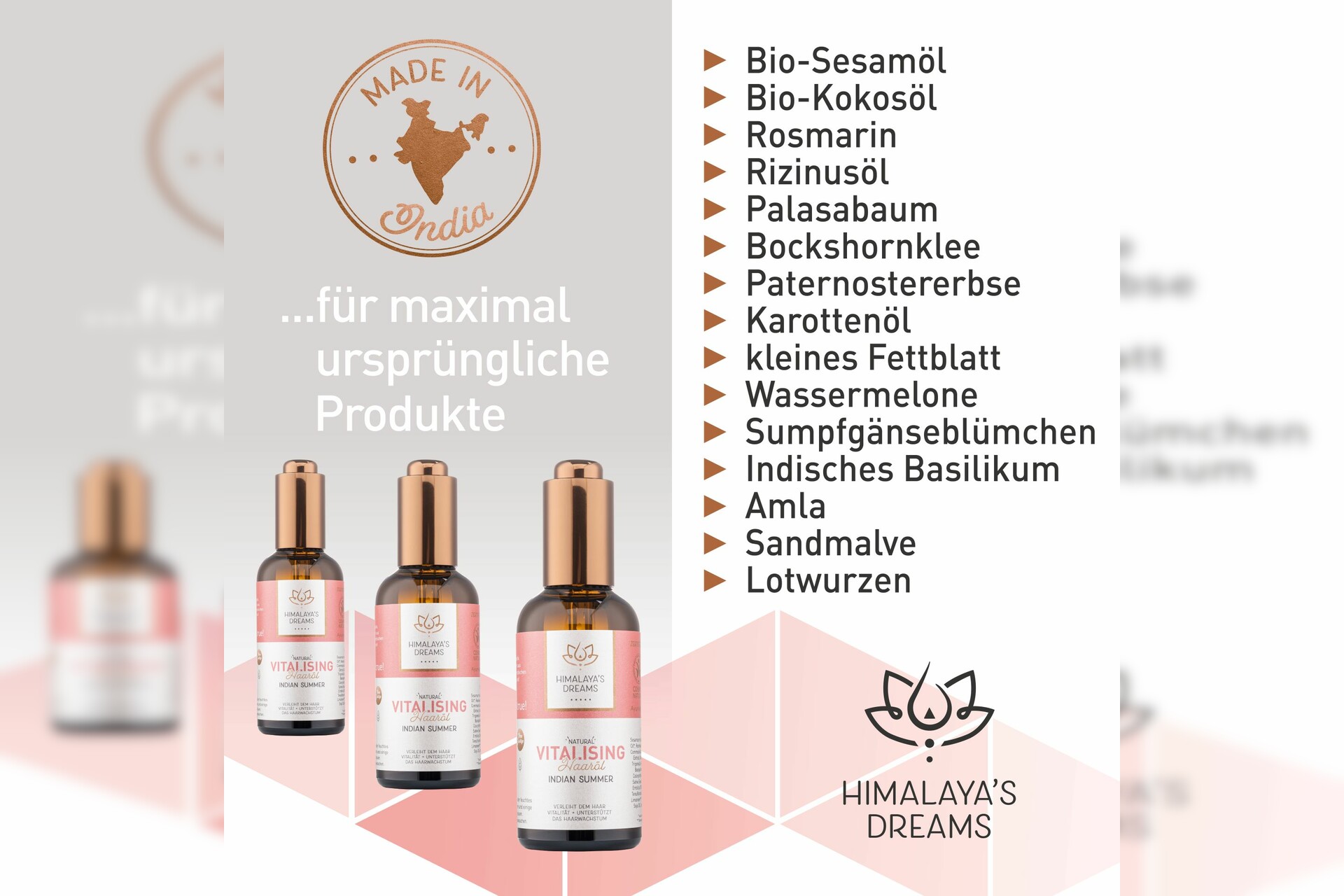 Ayurveda Haaröl Vitalising - Indian Summer