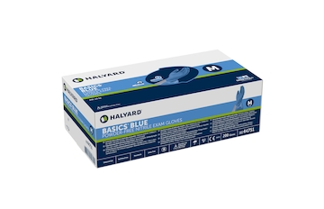 HALYARD BASICS Blue Nitril-Handschuhe Box á 200 Stück