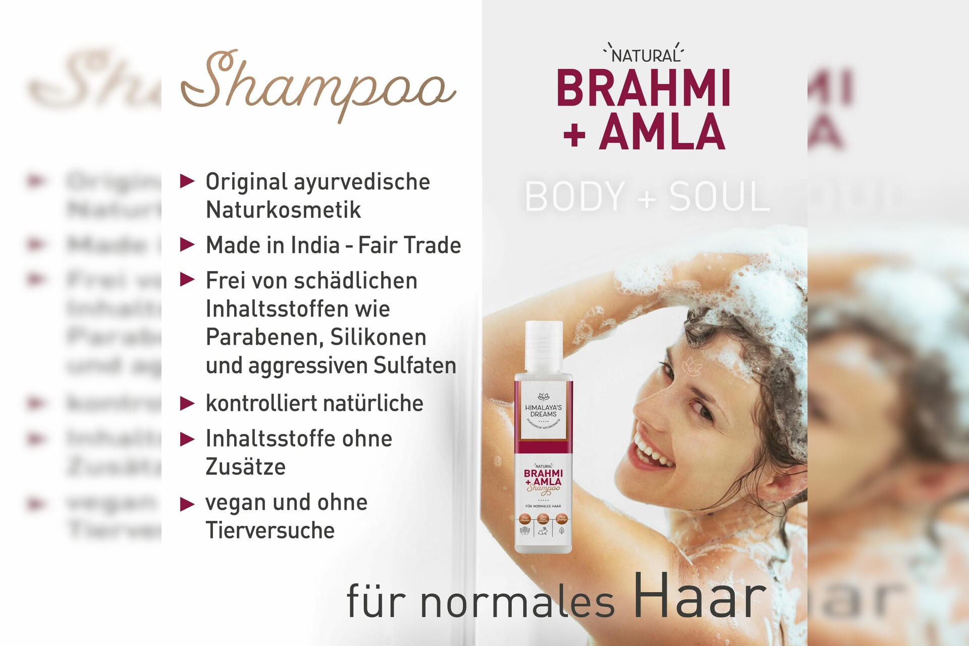 Ayurveda Shampoo Brahmi & Amla