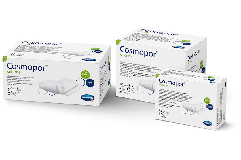 Cosmopor silicone Wundschnellverband