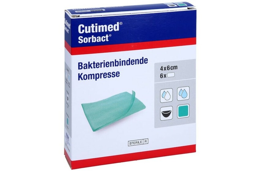 Cutimed Sorbact Kompressen