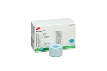 3M™ Micropore™ S Silikonrollenpflaster 2,5 cm x 5 m