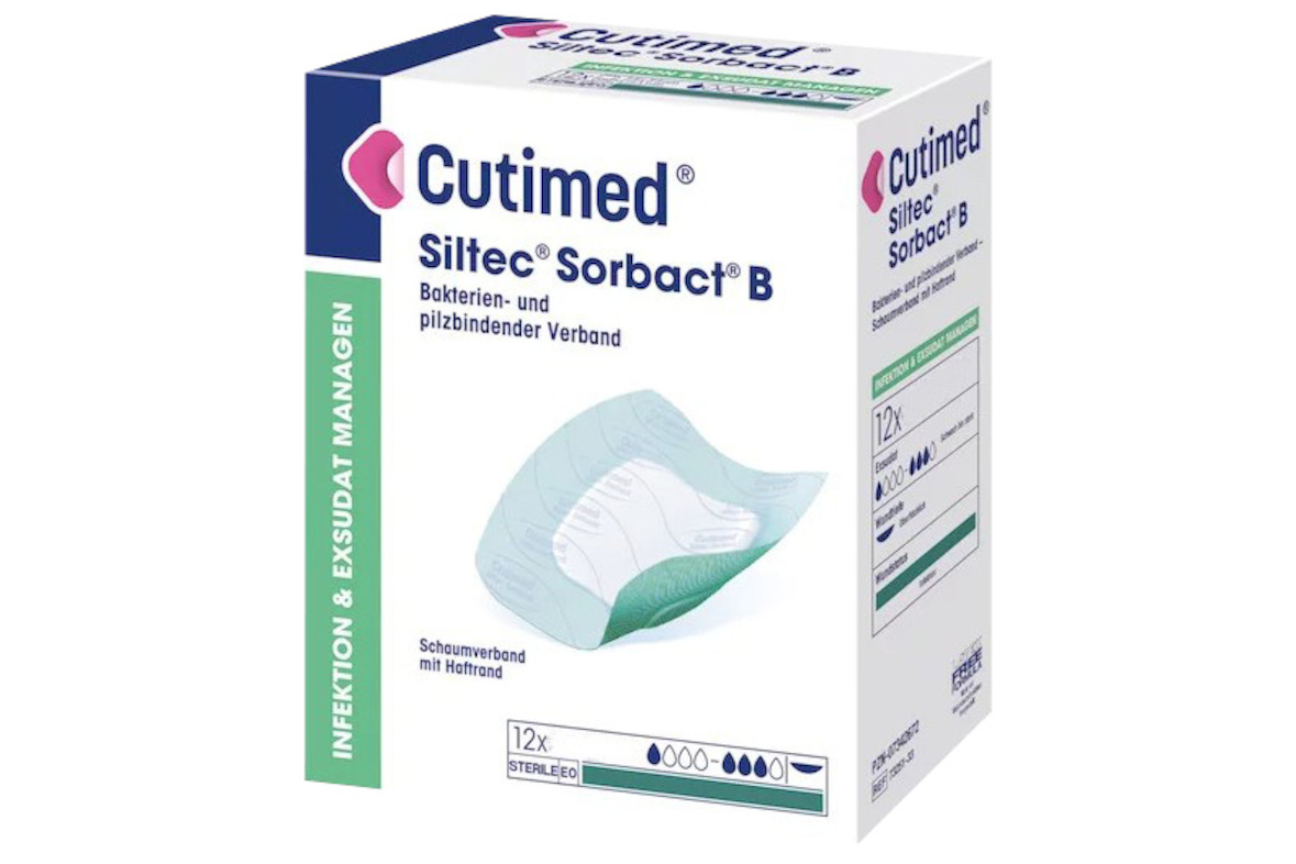 Cutimed® Siltec® Sorbact® B