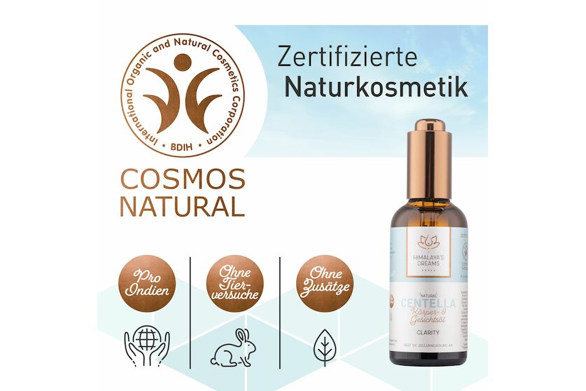 Ayurveda Körper- und Gesichtsöl Centella - Clarity