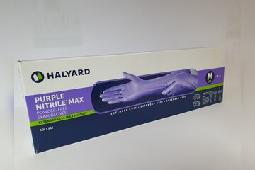 Purple Nitrile Max Untersuchungshandschuh