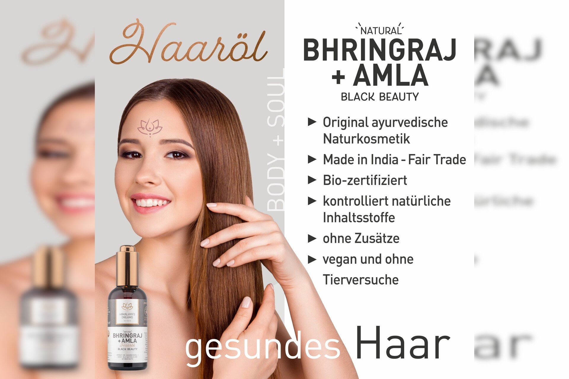 Ayurveda Haaröl Bhringraj & Amla - Black Beauty