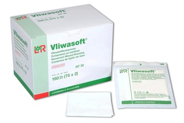 Vliwasoft Vliesstoffkompresse steril