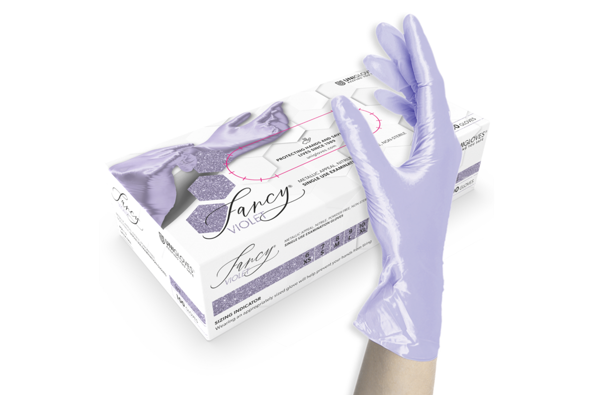 Unigloves FANCY® Einweg-Untersuchungshandschuhe aus Nitril
