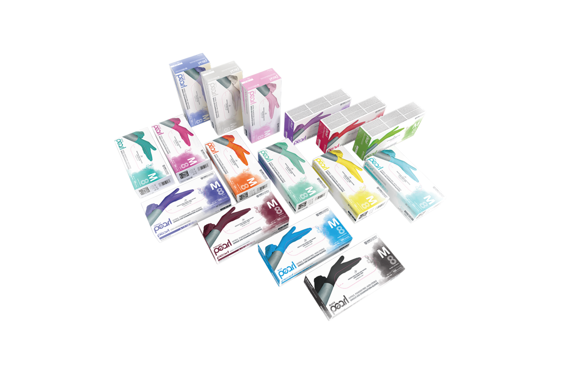 Unigloves PINK PEARL® Einweg-Untersuchungshandschuhe aus Nitril