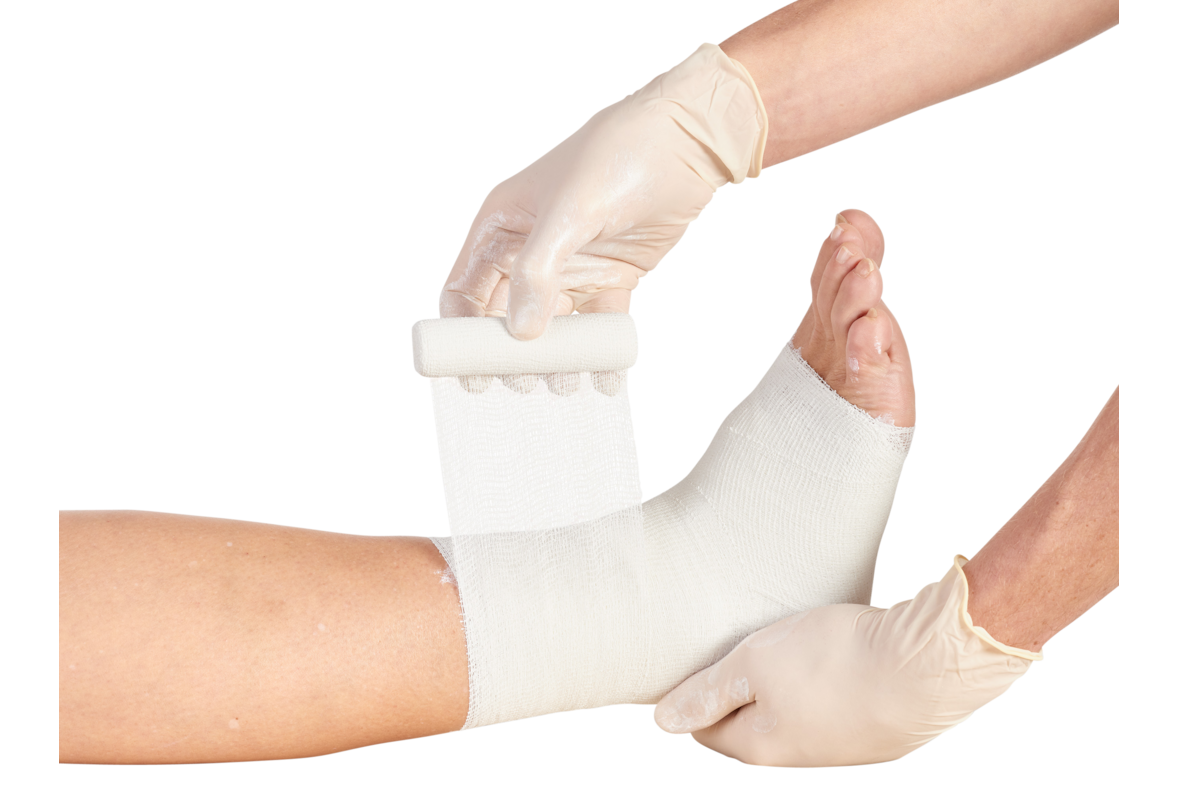 Seri-Zinkleimbinde - elastischer Feuchtverband