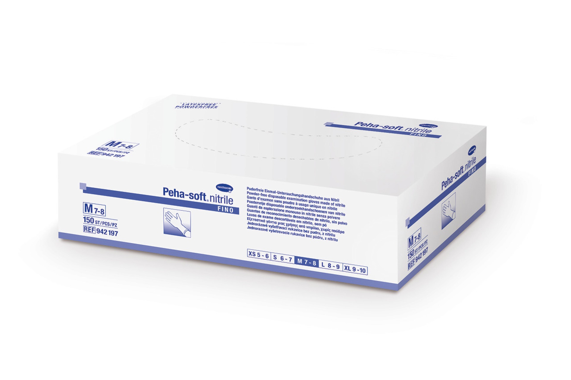 Peha Soft Nitrile Fino Handschuhe Puderfrei