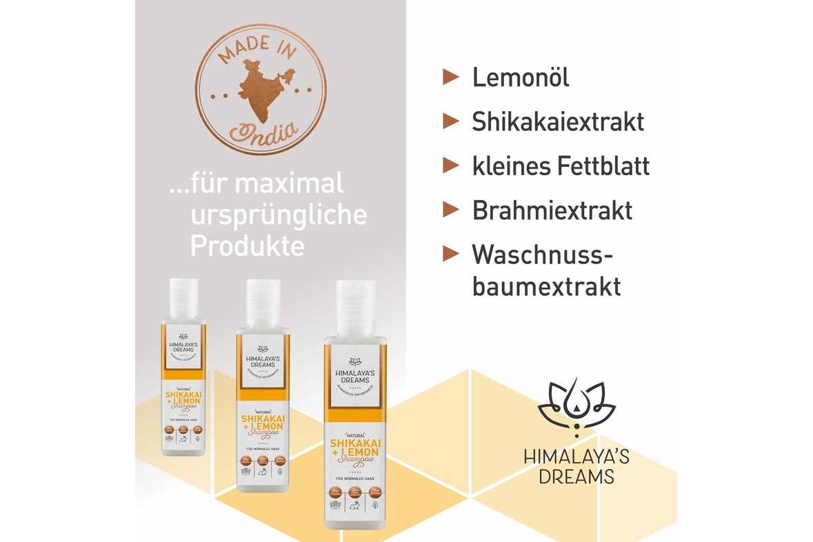 Ayurveda Shampoo Shikakai & Lemon