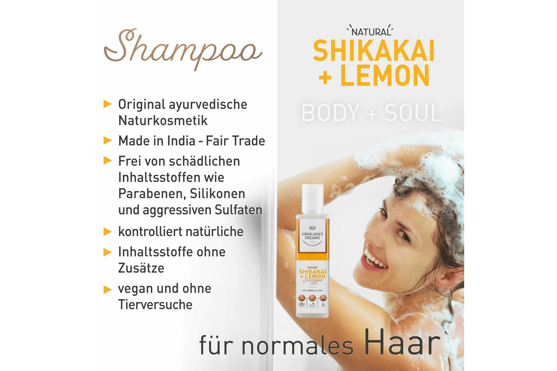 Ayurveda Shampoo Shikakai & Lemon