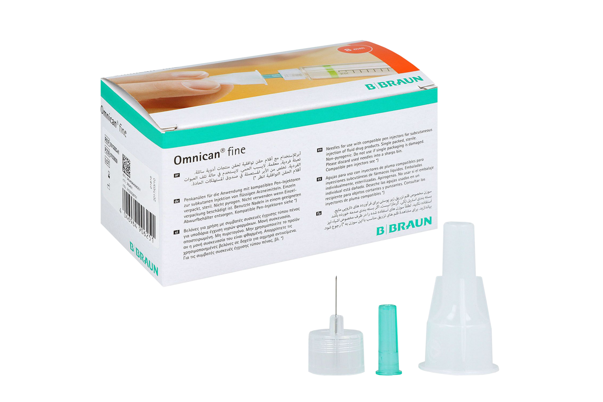 Omnican fine 31G 0,25 x 8mm