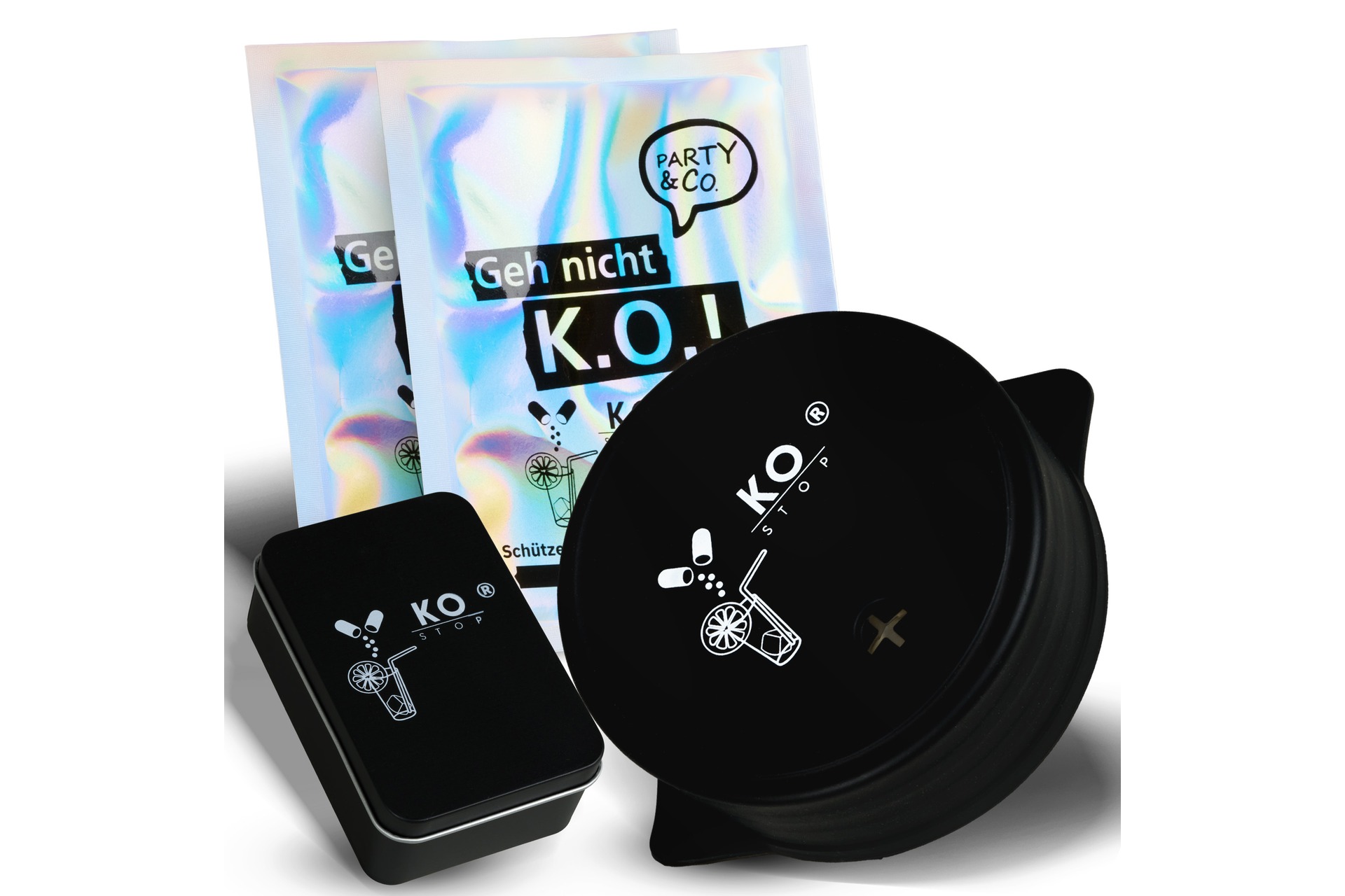 Getränkeschutzabdeckung mehrweg 5er Pack