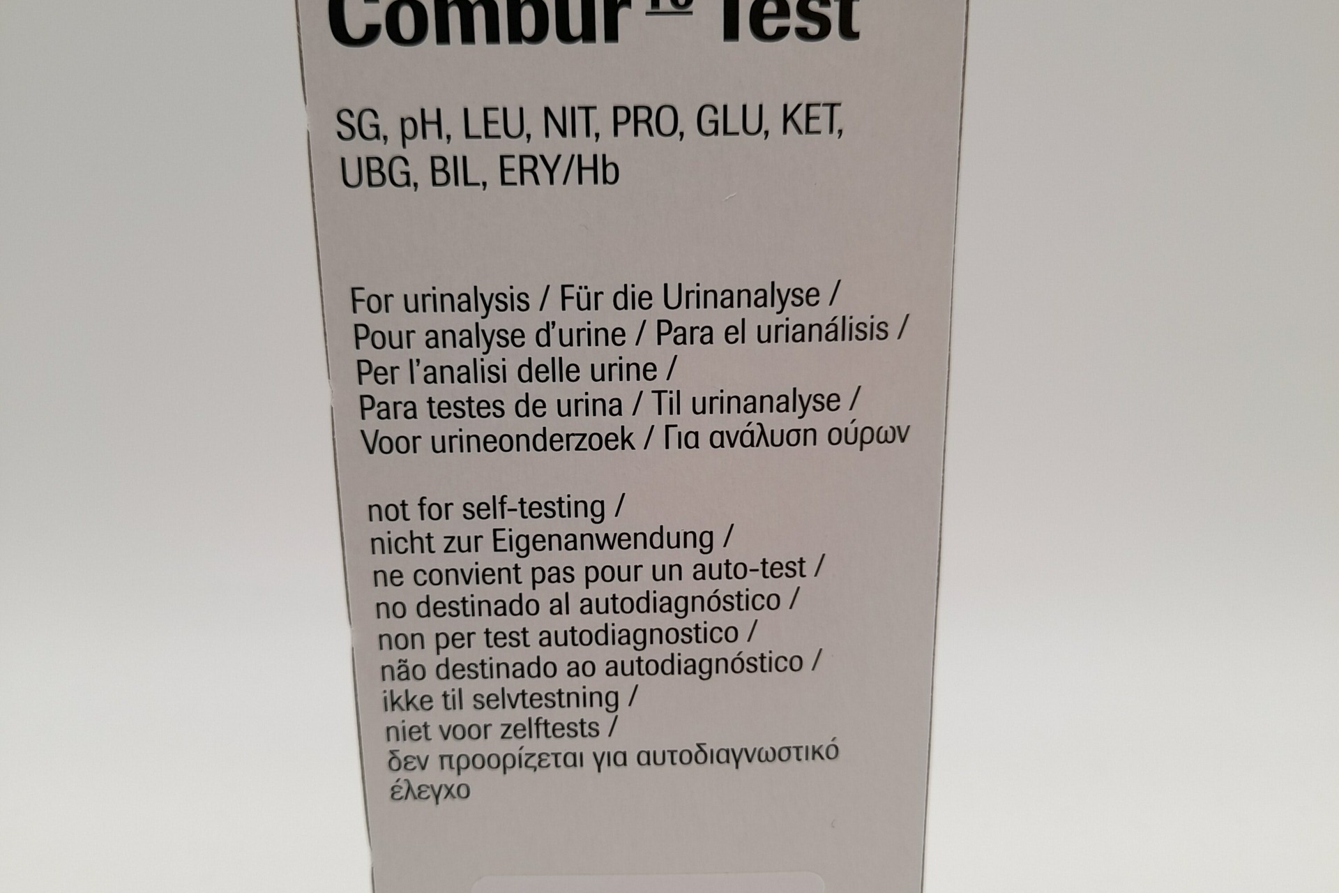 Combur 10-Test - Import