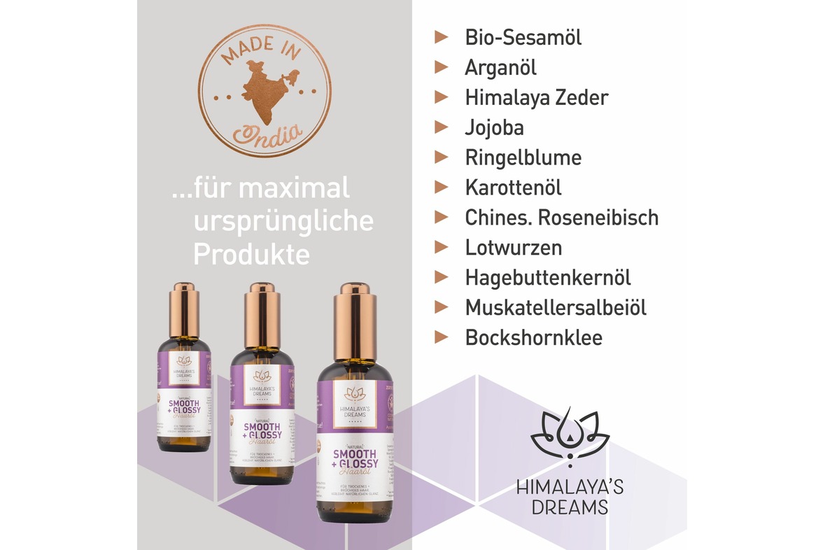 Ayurveda Haaröl Smooth & Glossy