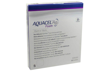 Aquacel Ag Foam nicht adhäsiv 5St.