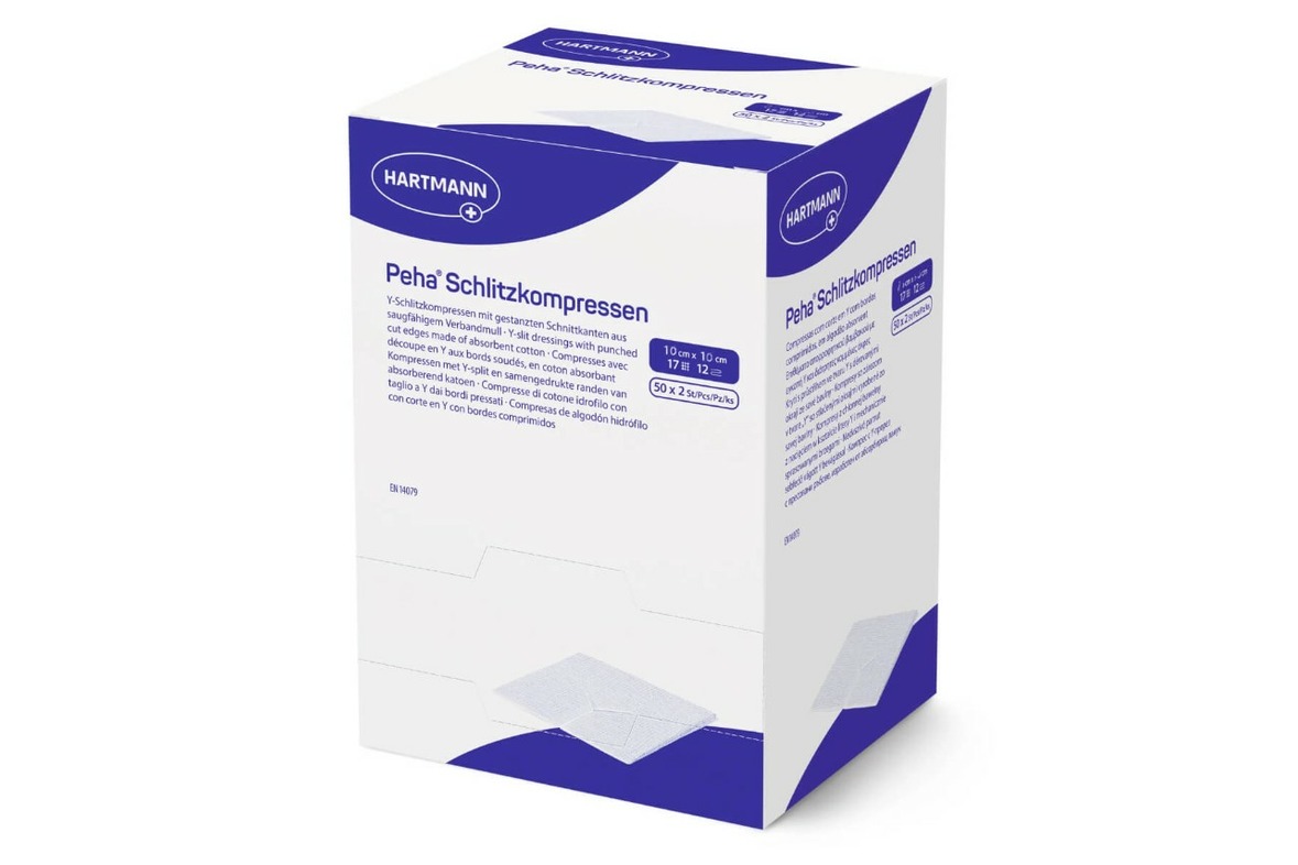 Peha Schlitzkompressen steril