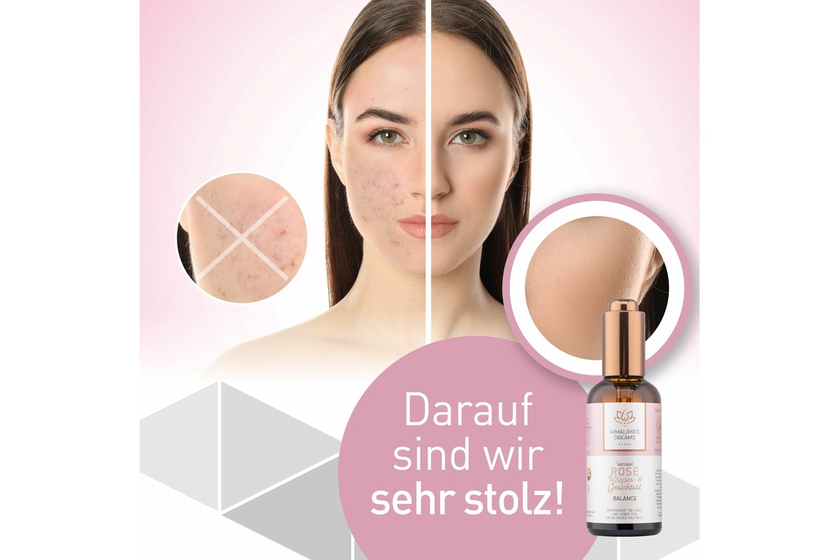 Ayurveda Körper- und Gesichtsöl Rose - Balance