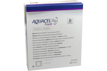 Aquacel Ag Foam adhäsiv 10St.