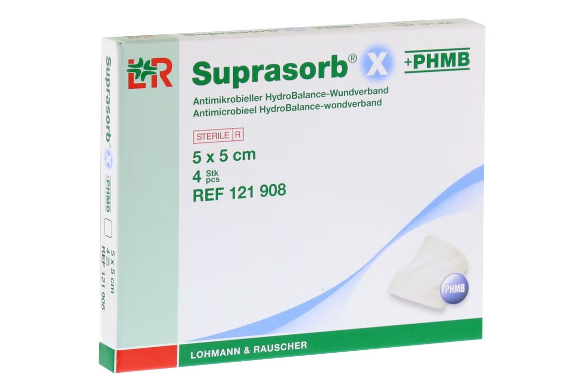 Suprasorb X+PHMB HydroBalance Wundverband