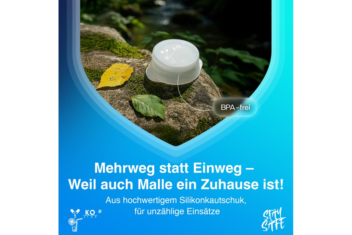 Getränkeschutzabdeckung mehrweg 5er Pack