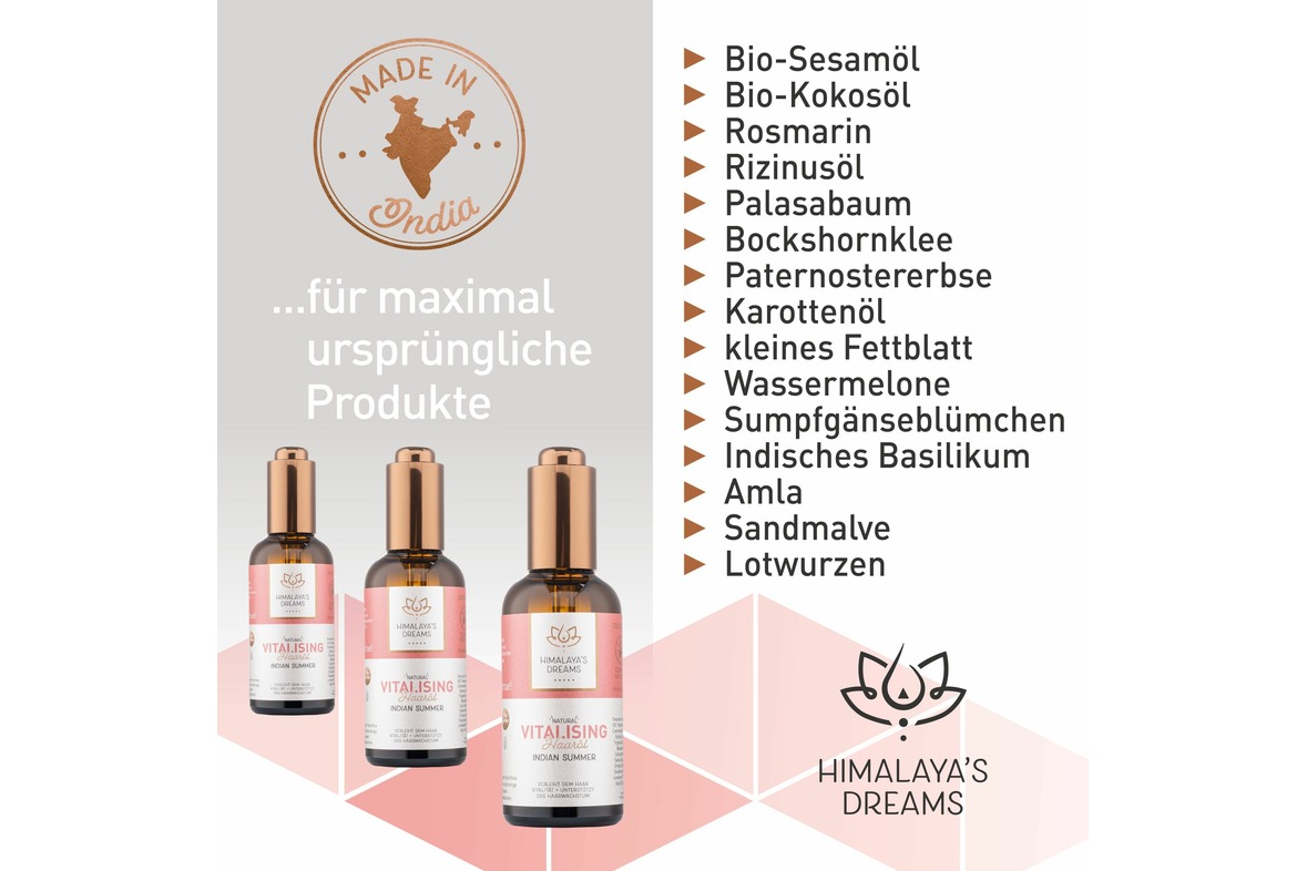 Ayurveda Haaröl Vitalising - Indian Summer
