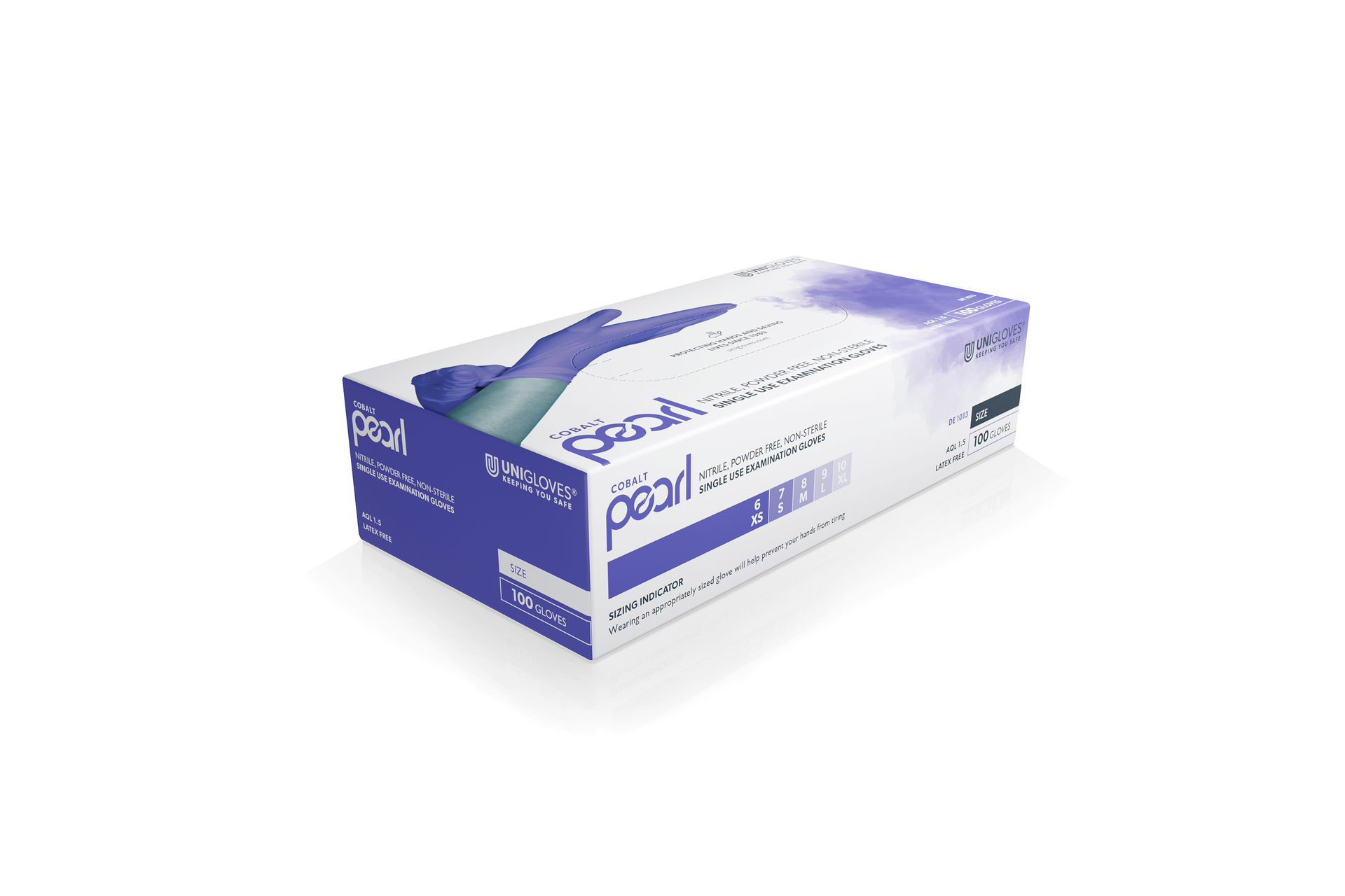 Unigloves COBALT PEARL® Einweg-Untersuchungshandschuhe aus Nitril