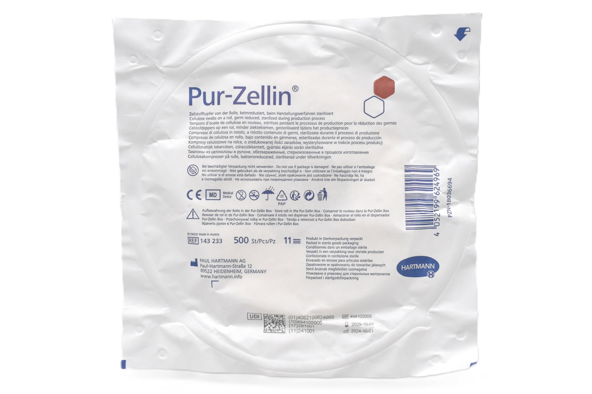 Pur-Zellin Tupfer