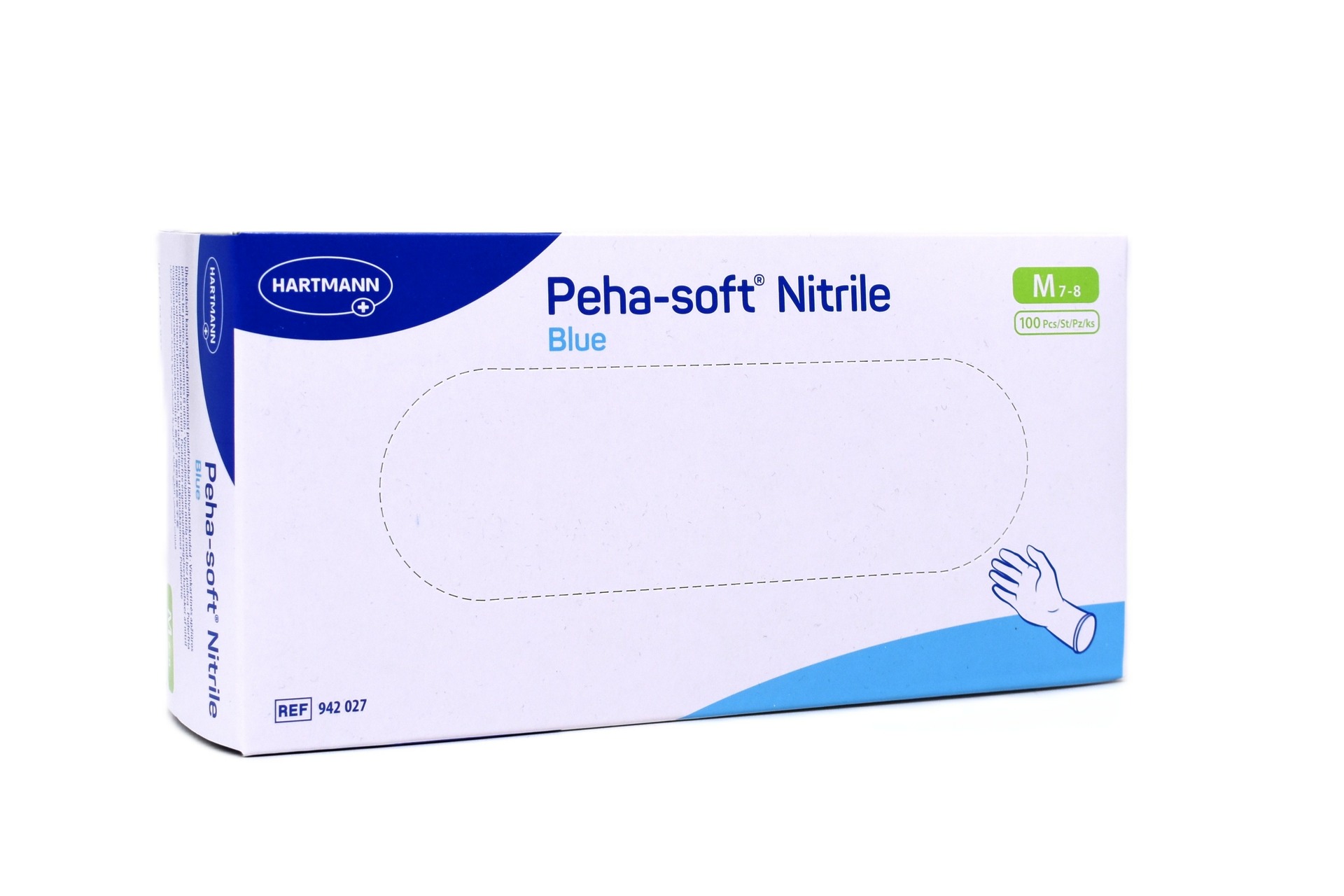 Peha-soft Nitrile Blue Gr.M