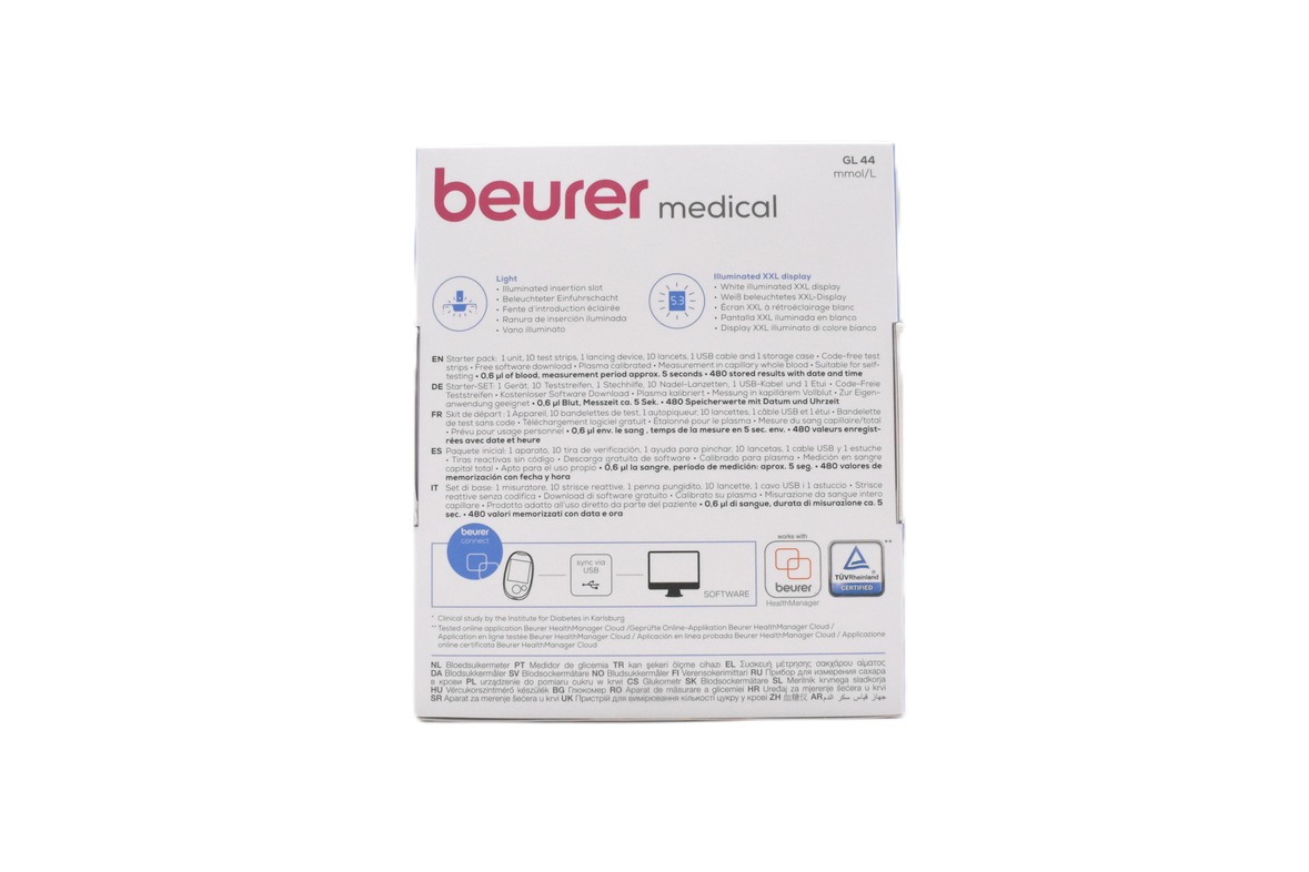 Blutzuckermessgerät beurer medical