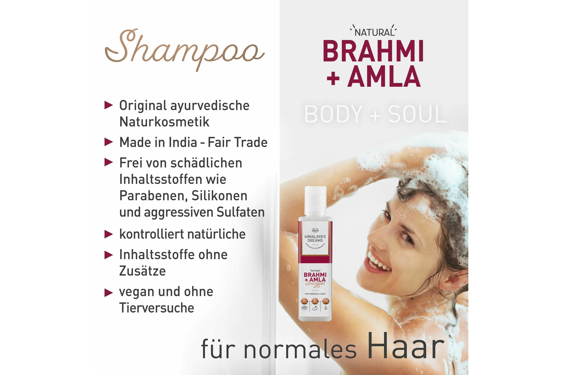 Ayurveda Shampoo Brahmi & Amla