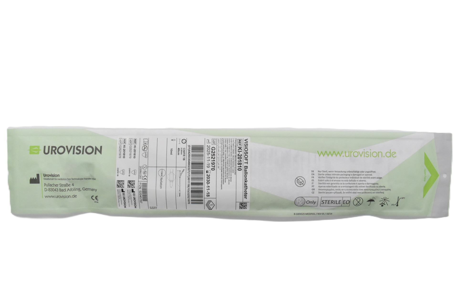 VISISOFT Ballonkatheter CH 18