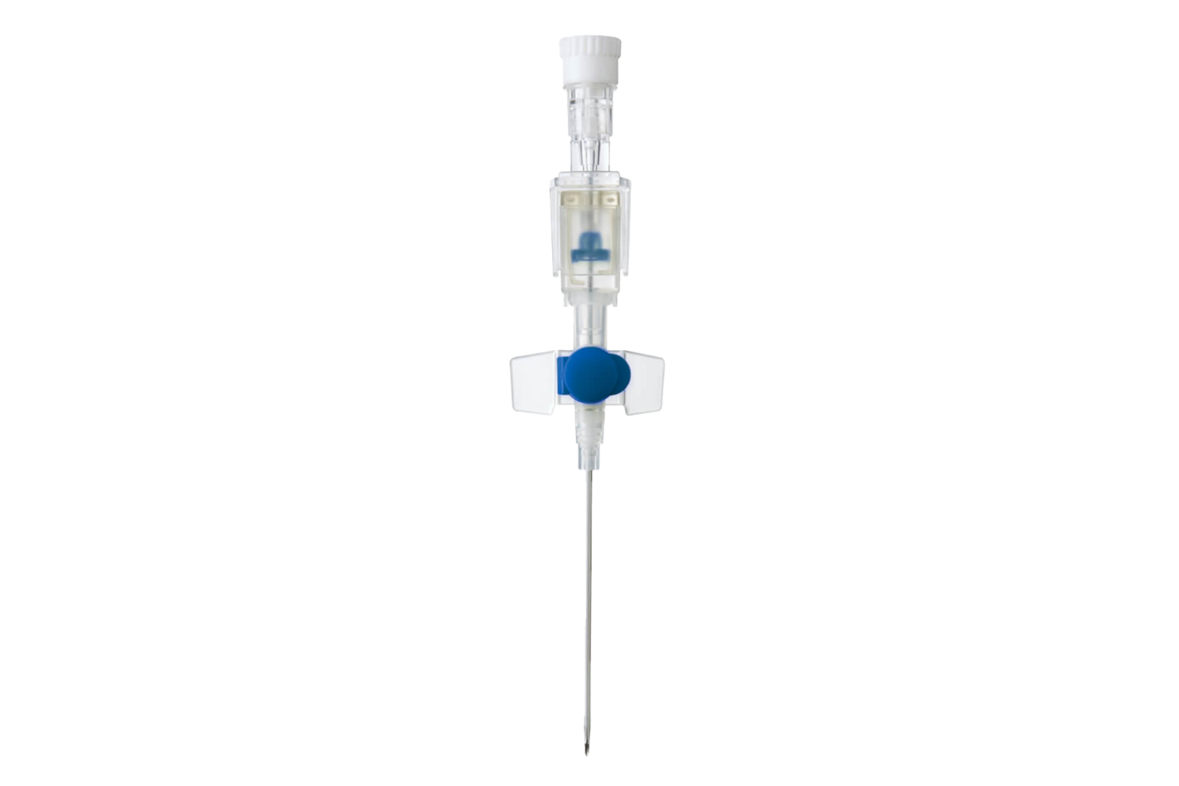 Vasodrop Safety Venenverweilkanüle 22G, 0,9x25mm, blau