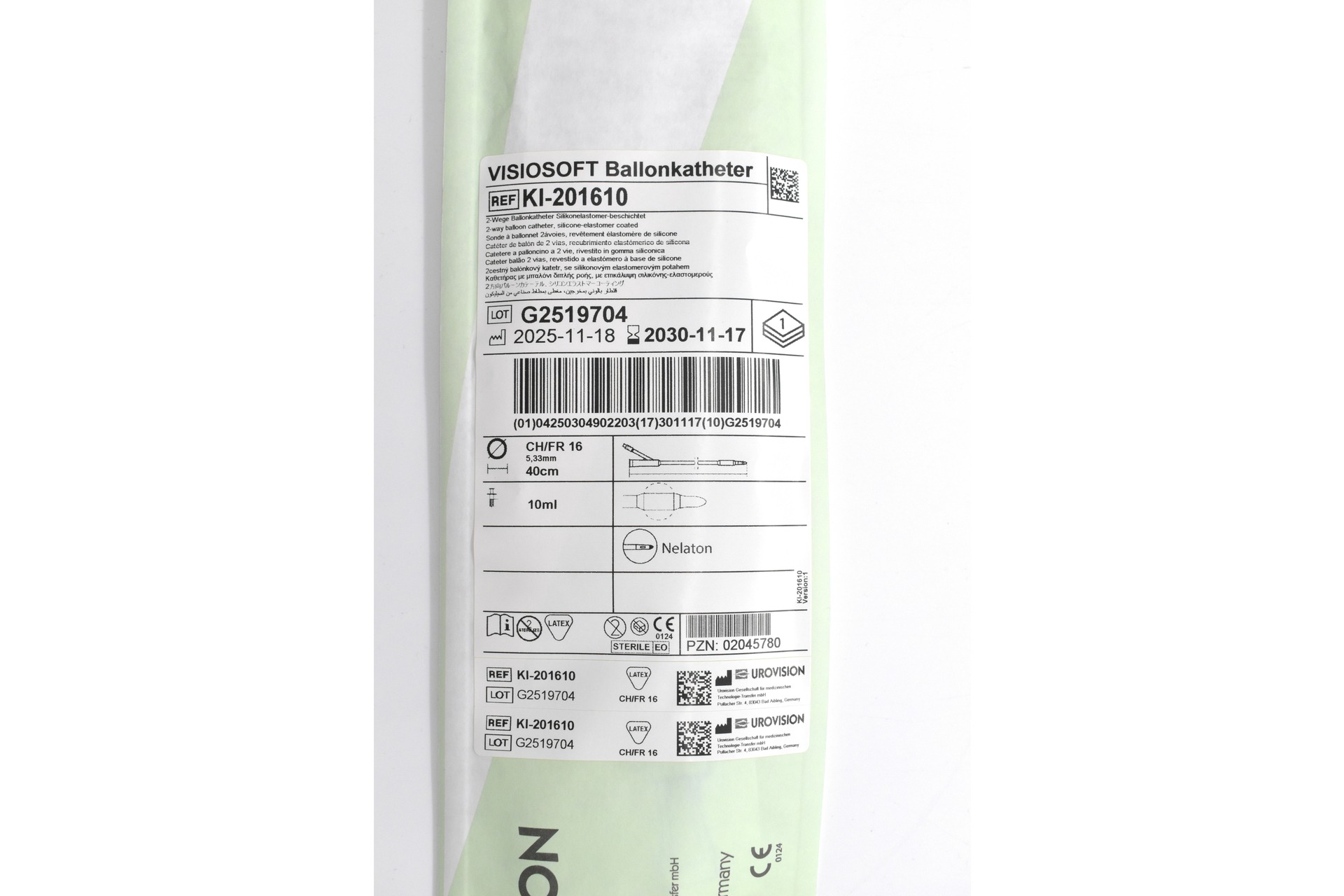 VISISOFT Ballonkatheter CH 16