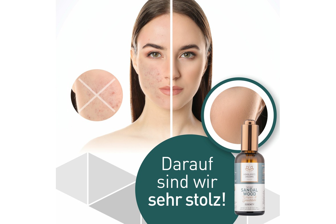 Ayurveda Körper- und Gesichtsöl Sandelholz - Serenity